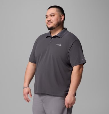 Men's PFG Freezer Polo Shirt - Big, Color: Shark, image 3