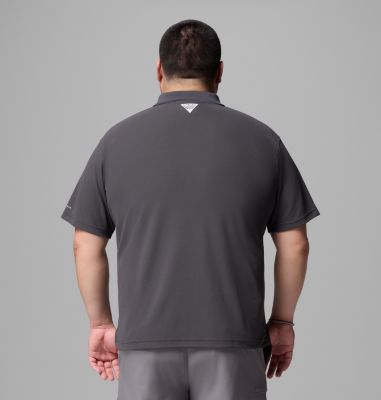 Men's PFG Freezer Polo Shirt - Big, Color: Shark, image 2
