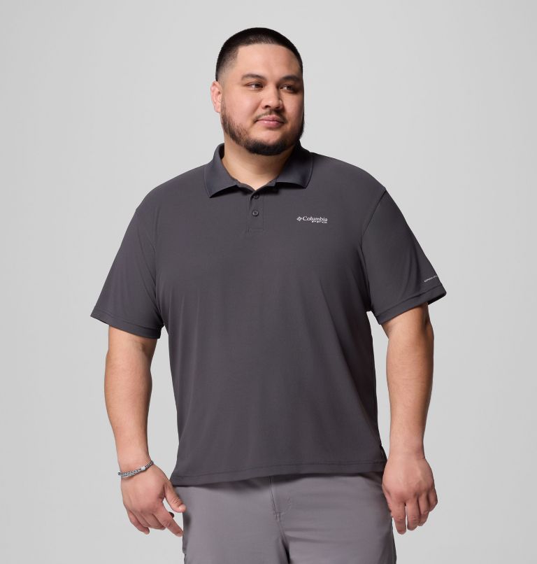 Men's PFG Freezer Polo Shirt - Big, Color: Shark, image 1