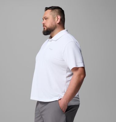 Men's PFG Freezer Polo Shirt - Big, Color: White, image 19