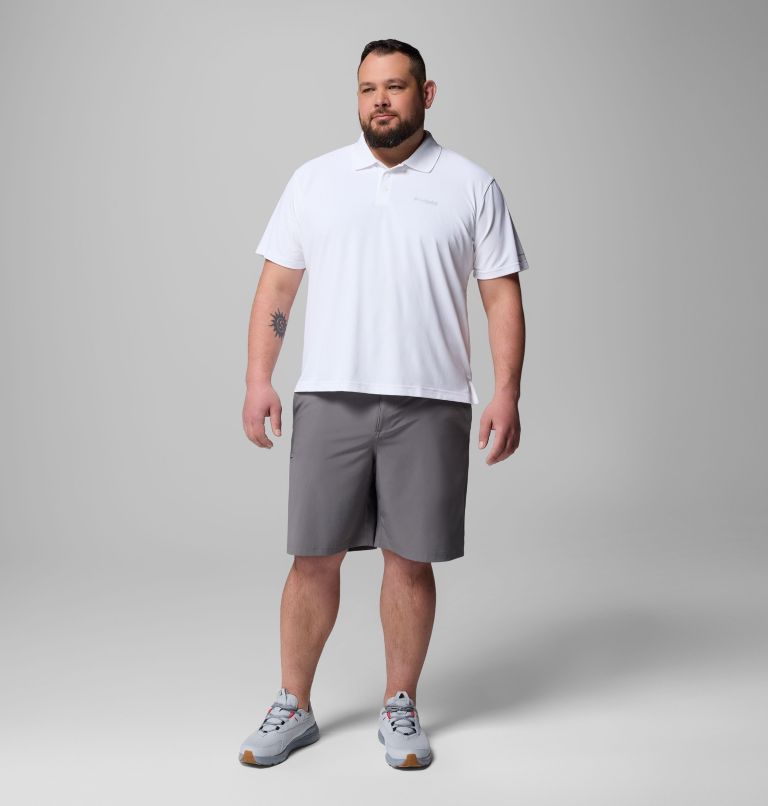 Men's PFG Freezer Polo Shirt - Big, Color: White, image 6
