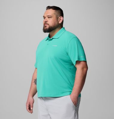 Men's PFG Freezer Polo Shirt - Big, Color: Glaze Green, image 7