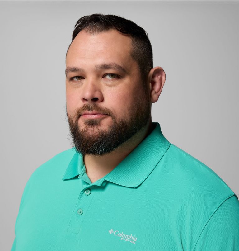 Men's Freezer Polo Shirt - Big | 343 | 3X, Color: Glaze Green, image 4