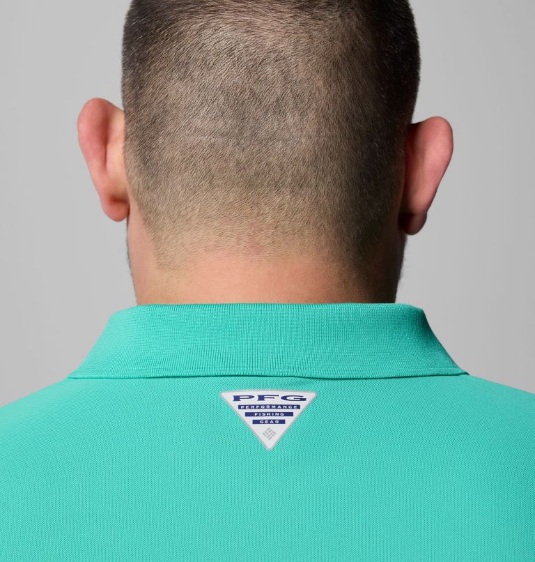Men's Freezer Polo Shirt - Big | 343 | 3X, Color: Glaze Green, image 5