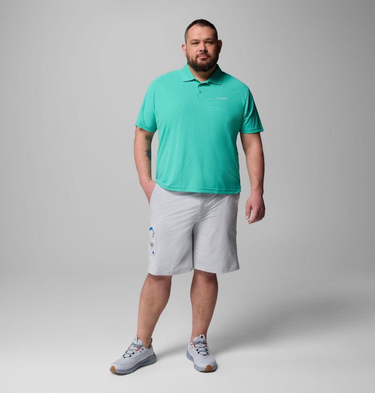 Men's Freezer Polo Shirt - Big | 343 | 3X, Color: Glaze Green, image 6