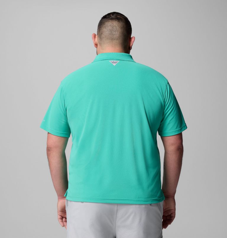 Men's Freezer Polo Shirt - Big | 343 | 3X, Color: Glaze Green, image 2