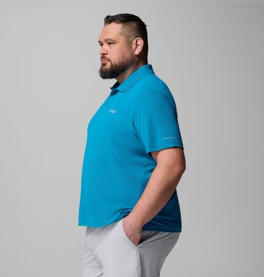 Men's PFG Freezer Polo Shirt - Big, Color: Blue Echo, image 27