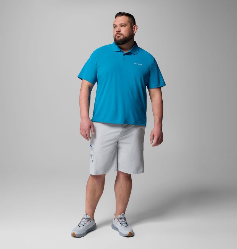 Men's Freezer Polo Shirt - Big | 462 | 2X, Color: Blue Echo, image 6