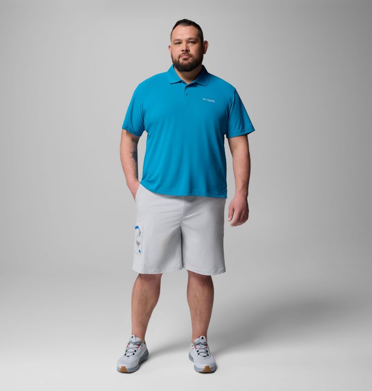 Men's Freezer Polo Shirt - Big | 462 | 2X, Color: Blue Echo, image 7