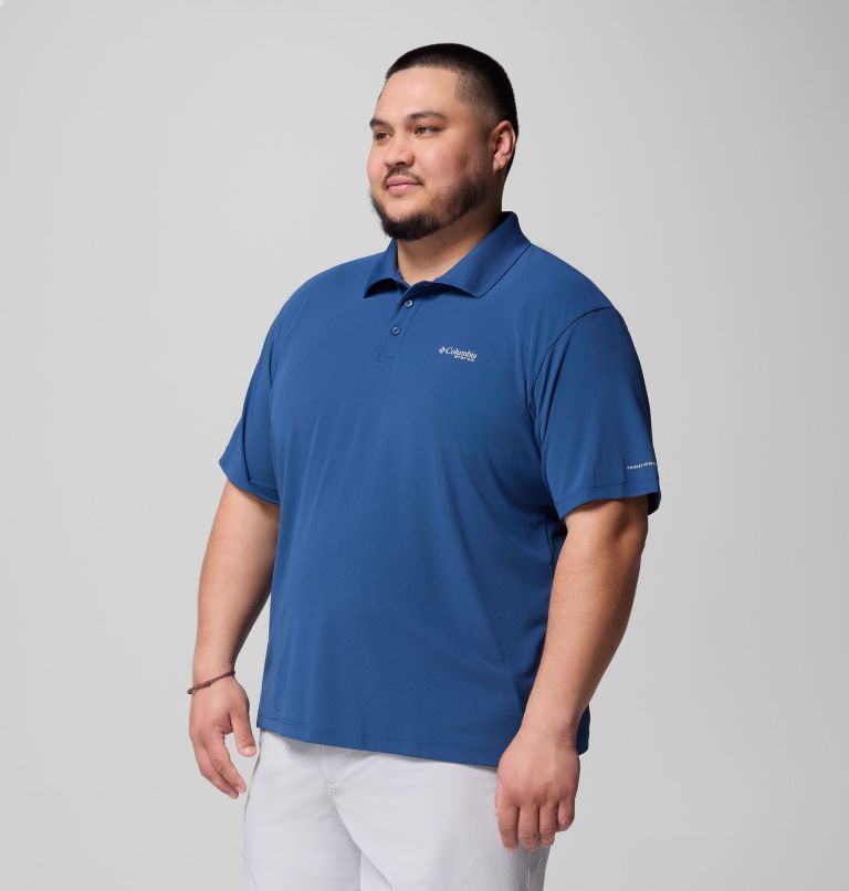 Men's PFG Freezer Polo Shirt - Big, Color: Carbon, image 3