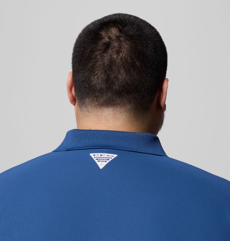 Men's PFG Freezer Polo Shirt - Big, Color: Carbon, image 5