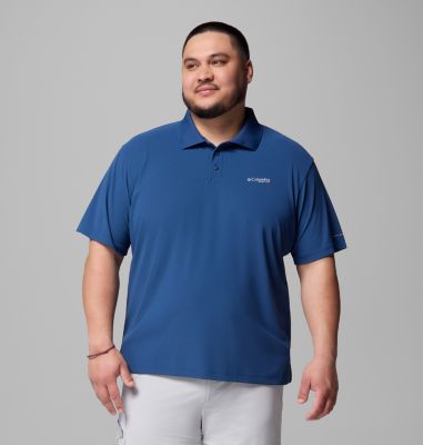 Men's PFG Freezer Polo Shirt - Big, Color: Carbon, image 21