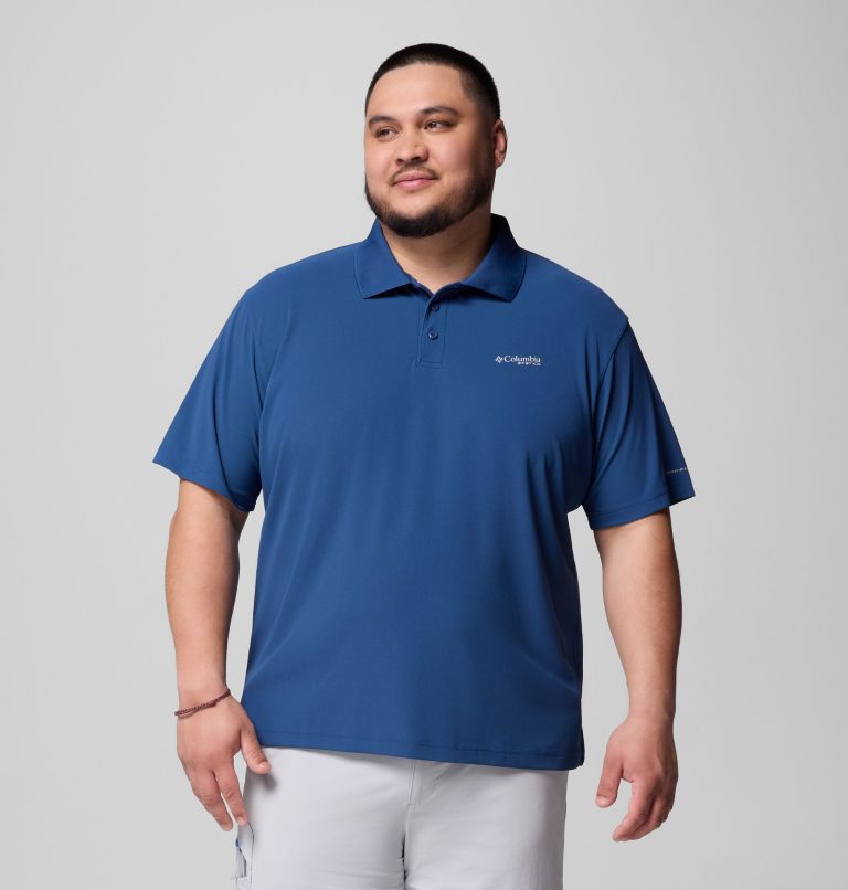 Men's PFG Freezer Polo Shirt - Big, Color: Carbon, image 1