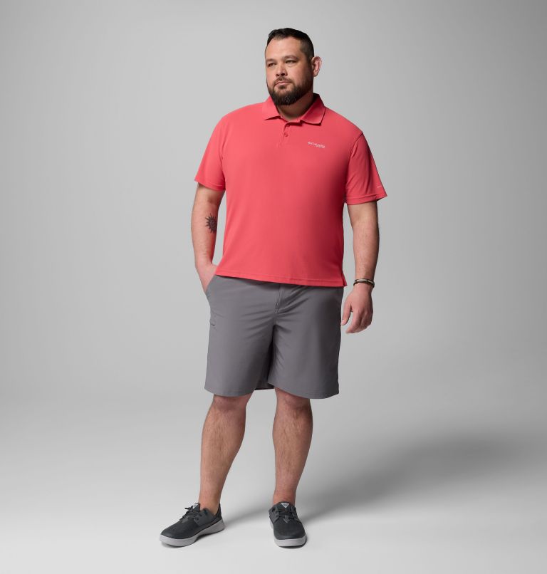 Men's Freezer Polo Shirt - Big | 683 | 6X, Color: Sunset Red, image 6