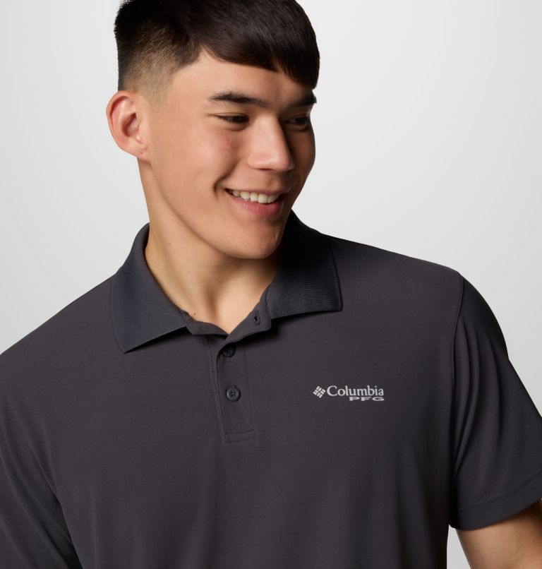 Men's Freezer Polo Shirt - Tall, Color: Shark, image 5
