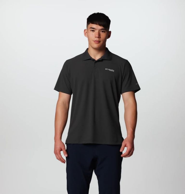 Men's Freezer Polo Shirt - Tall, Color: Shark