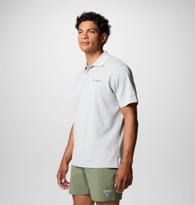 Men's Freezer Polo Shirt - Tall, Color: Cool Grey, image 4