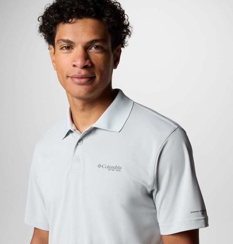 Men's Freezer Polo Shirt - Tall, Color: Cool Grey, image 5