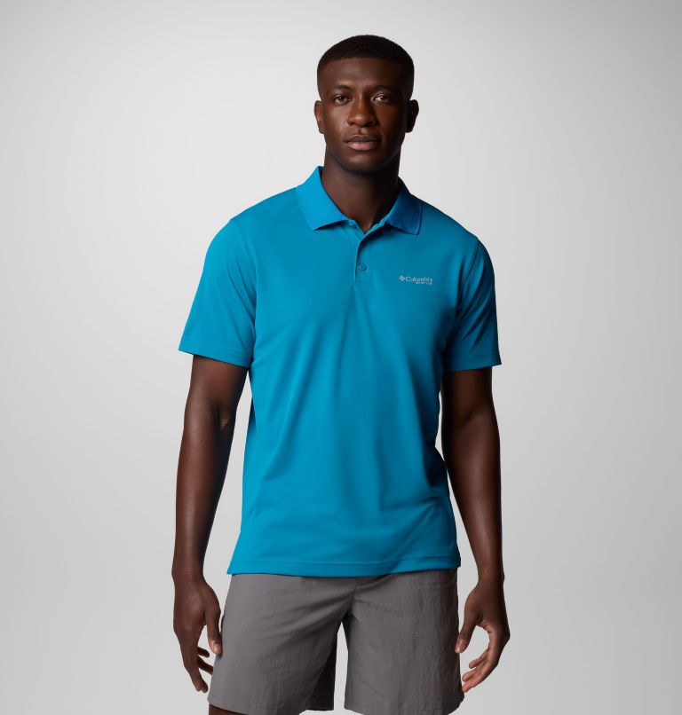 Men's Freezer Polo Shirt - Tall, Color: Blue Echo, image 1