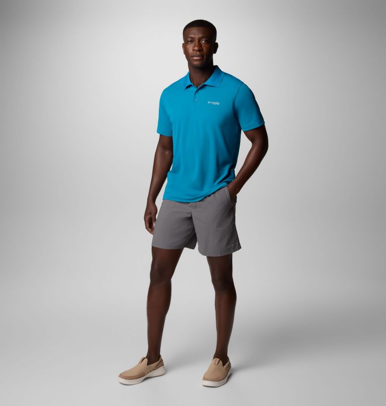 Men's Freezer Polo Shirt - Tall, Color: Blue Echo, image 2