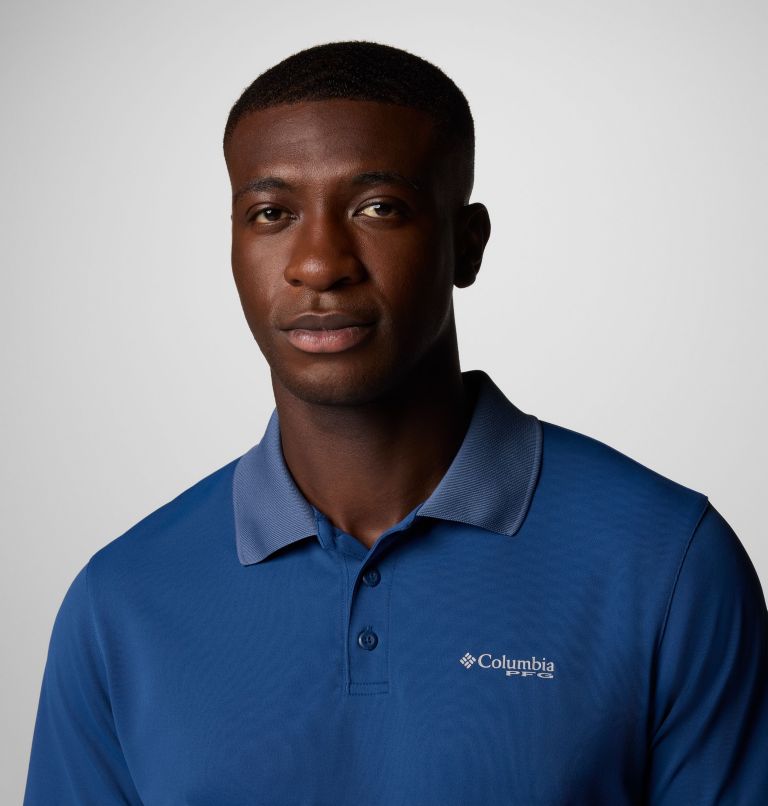 Men's Freezer Polo Shirt - Tall, Color: Carbon, image 5