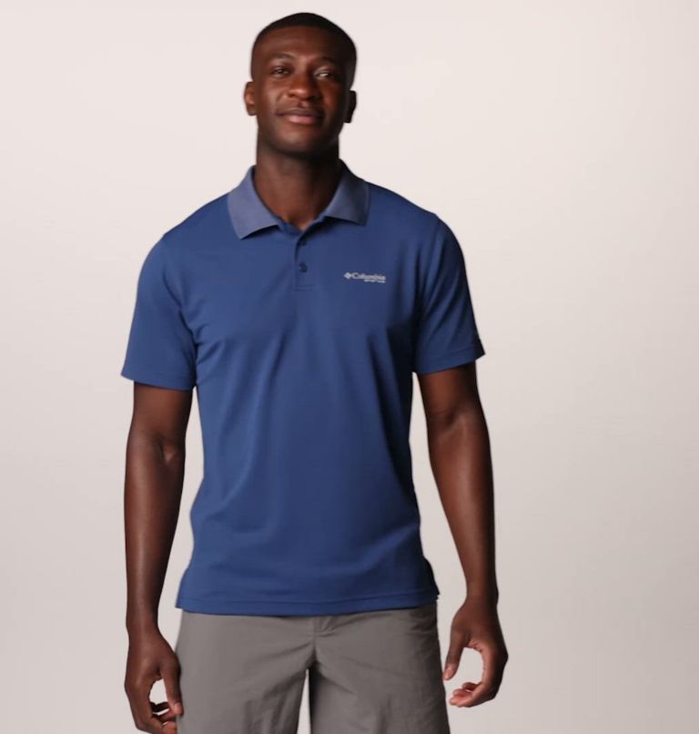 Men's Freezer Polo Shirt - Tall, Color: Carbon
