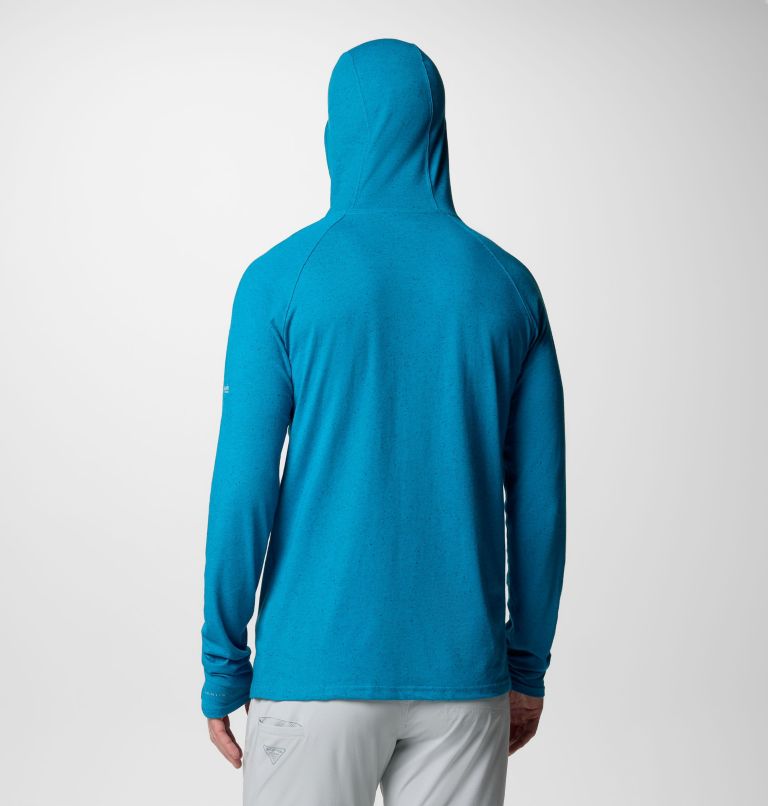 Men's PFG Uncharted Neps Hoodie, Color: Blue Echo, image 3