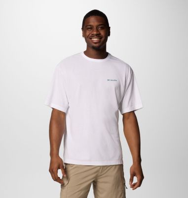 Camiseta técnica con estampado Cedar Trail Back para hombre, Color: White, Trailguide Icons, image 10