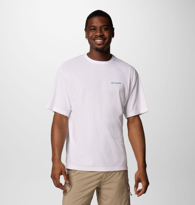 T-shirt Technique Graphique Cedar Trail Back Homme, Color: White, Trailguide Icons, image 2