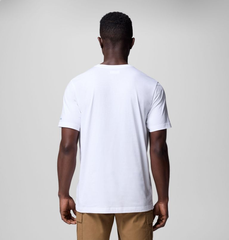T-shirt Graphique Kettle River Homme, Color: White, Campsite Badge, image 3