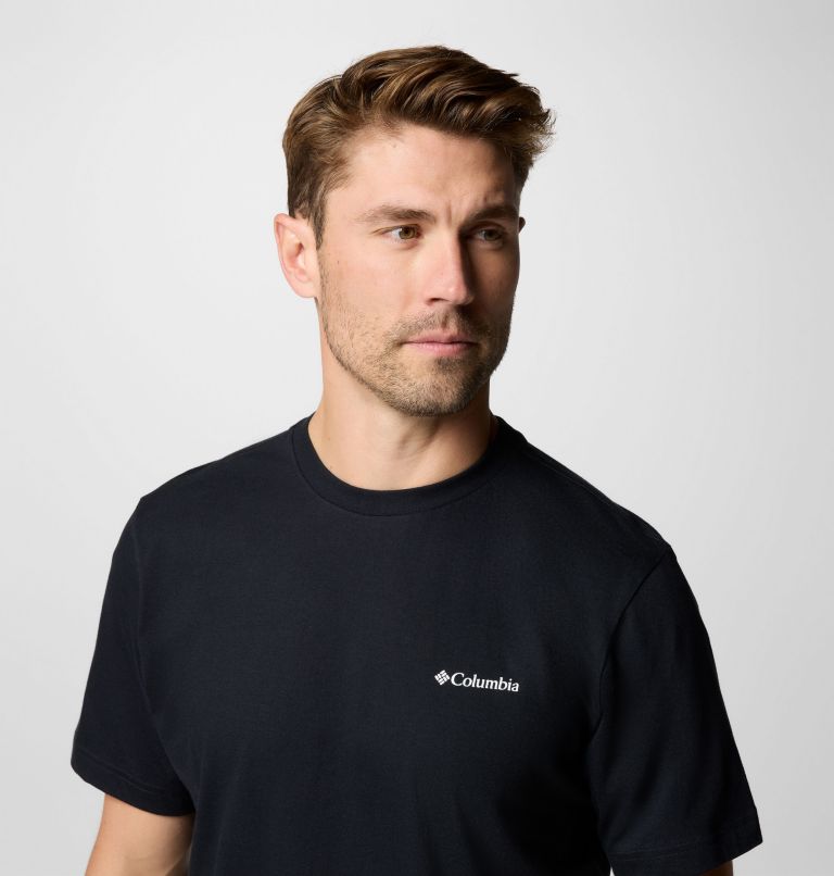 T-shirt avec Graphisme au Dos Kettle River Homme, Color: Black, Trailguide Icons, image 4