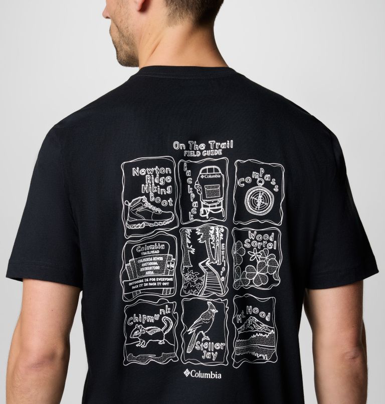 T-shirt avec Graphisme au Dos Kettle River Homme, Color: Black, Trailguide Icons, image 5