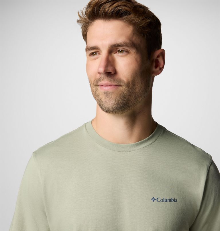 Kettle River T-Shirt mit Rücken-Grafik für Männer, Color: Safari, Trailguide Icons, image 4