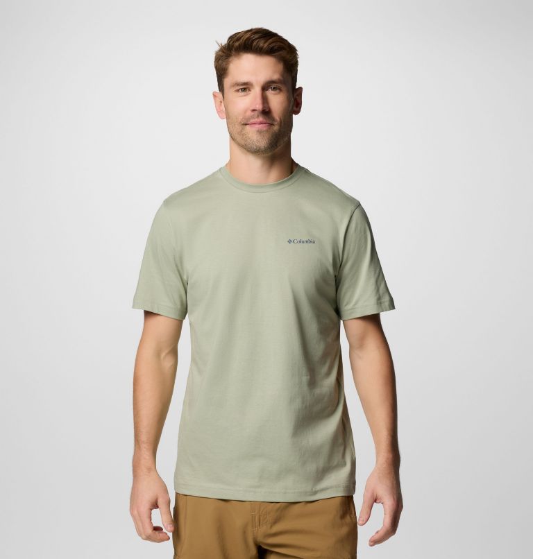 Kettle River T-Shirt mit Rücken-Grafik für Männer, Color: Safari, Trailguide Icons, image 2