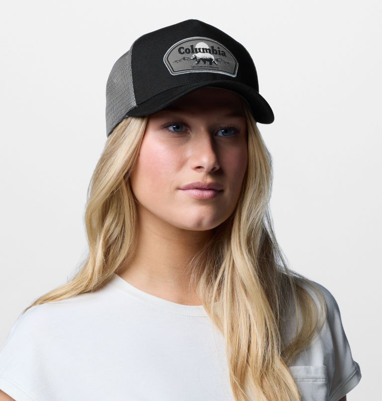 Unisex Road Ready Snap Back, Color: Black, City Grey, Bear Roam, image 4