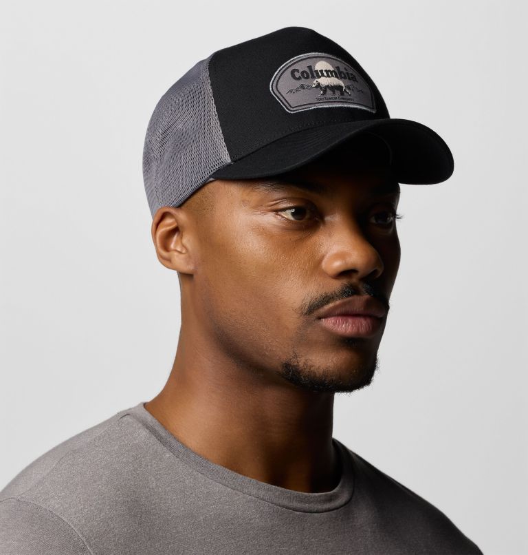 Unisex Road Ready Snap Back, Color: Black, City Grey, Bear Roam, image 2