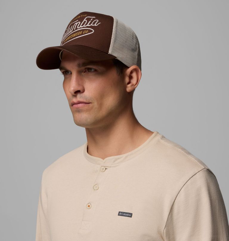 Road Ready Snap Back Ball Cap, Color: Tobacco, Dark Stone, Rope Graphic, image 3