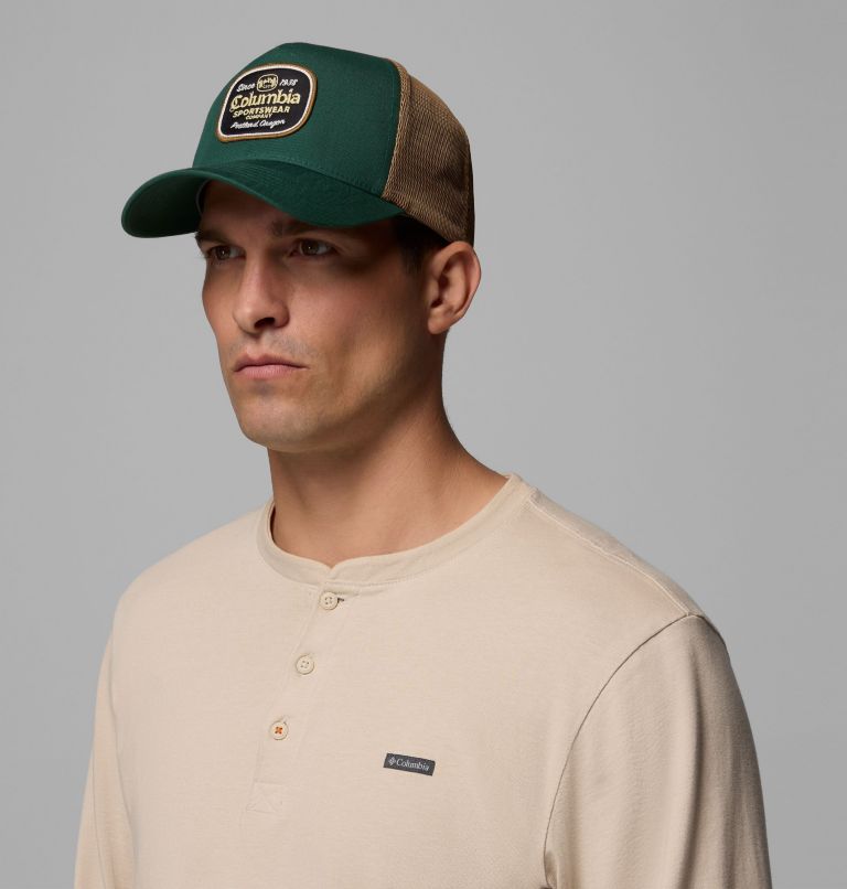Road Ready Snap Back Ball Cap, Color: Rain Forest, Delta, Beer Label Woven, image 3