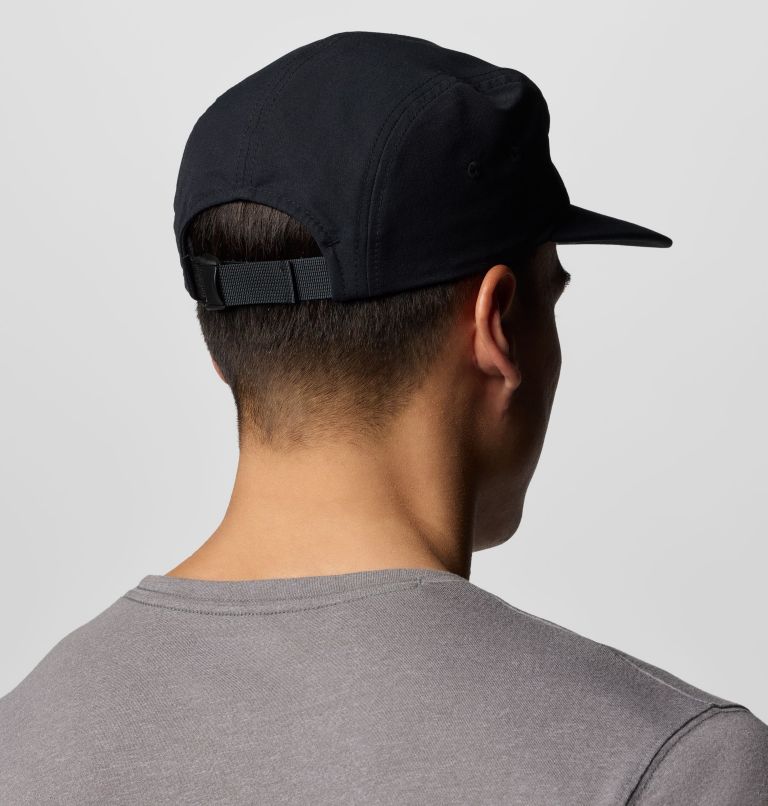 Unisex Creek Side 5 Panel Hat, Color: Black, image 3