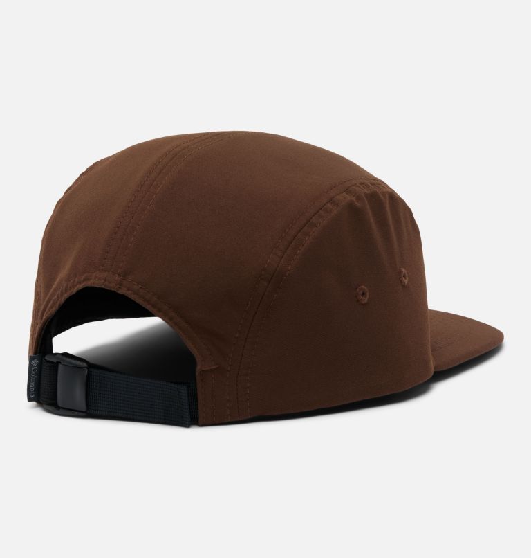 Creek Side 5 Panel Hat, Color: Tobacco, Houndstooth Patch, image 2