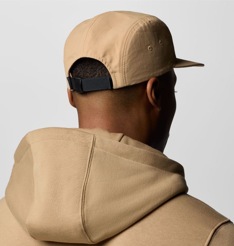 Unisex Creek Side 5 Panel Hat, Color: Canoe, Pasteled Graphic, image 3