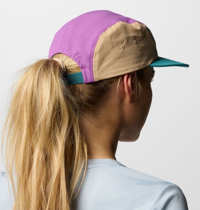 Unisex Creek Side 5 Panel Hat, Color: Teal, Razzle, Canoe, image 5