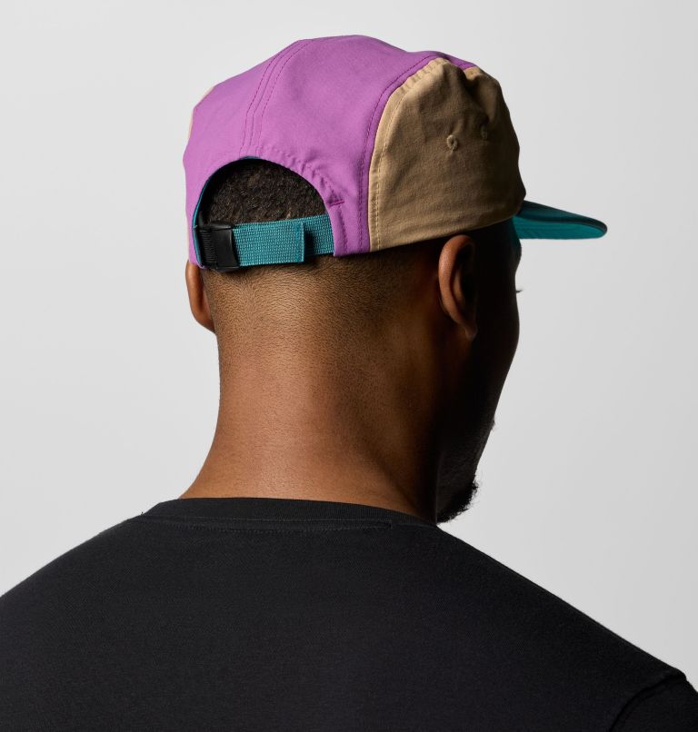 Unisex Creek Side 5 Panel Hat, Color: Teal, Razzle, Canoe, image 3