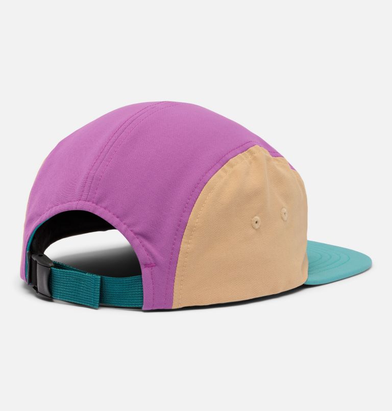 Unisex Creek Side 5 Panel Hat, Color: Teal, Razzle, Canoe, image 2