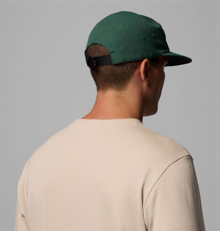 Gorra unisex Creek Side de 5 paneles, Color: Rain Forest, Pinecone, image 4
