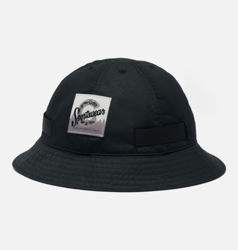 Cove Beach Bucket Hat, Color: Black, image 1