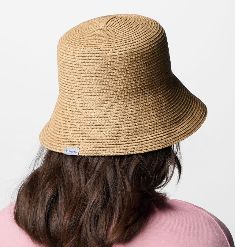 Women's Global Adventure Packable Bucket Hat, Color: Straw, image 3