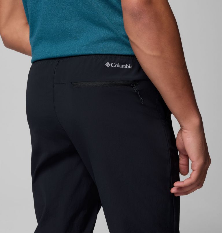 Men's Columbia Tech Nylon Trousers, Color: Black, image 6