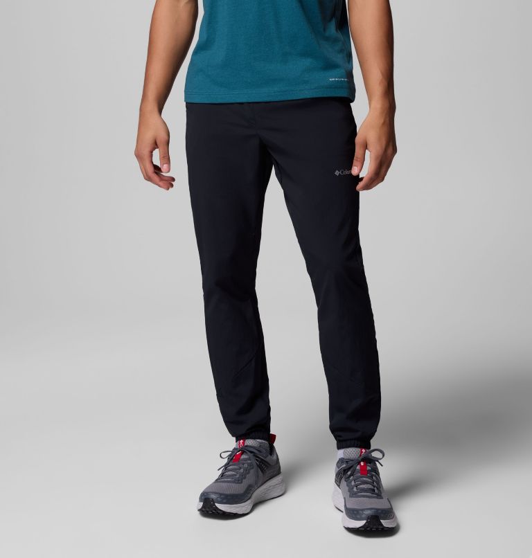 Men's Columbia Tech Nylon Trousers, Color: Black, image 1