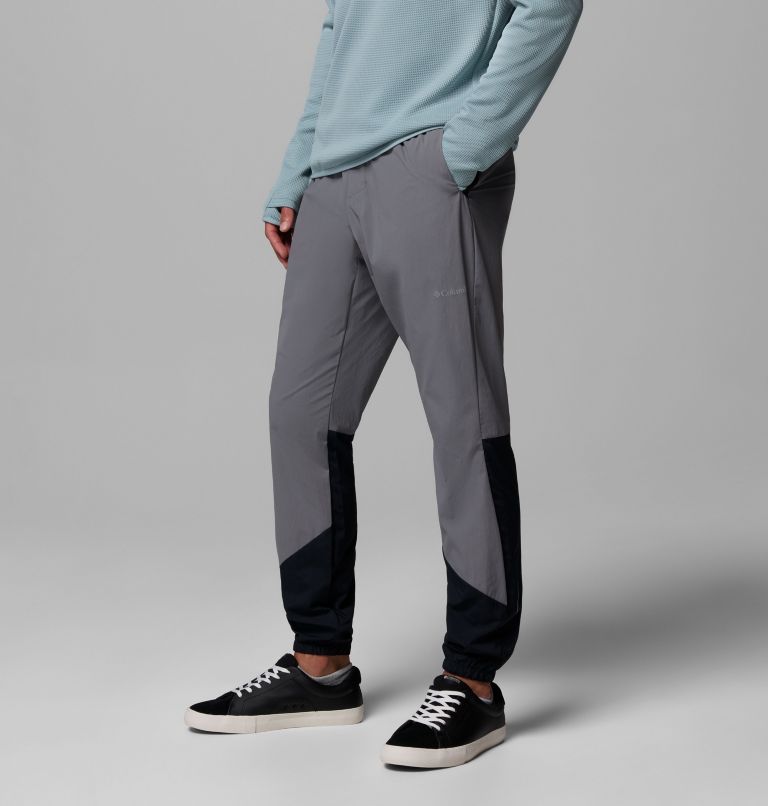Columbia Tech Nylon Pant, Color: City Grey, Black, image 4